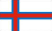 Flagge 90 x 150 : Färöer-Inseln (DK)