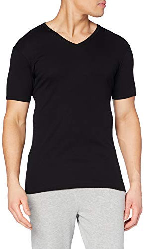 Eminence - Tee-Shirt col V Pur Coton Premium - Taille : 5 - Couleur : Noir
