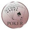 S.B.J - Sportland Pokal/Medaille Emblem, Motiv Pokern, Durchmesser 50 mm, Bronze