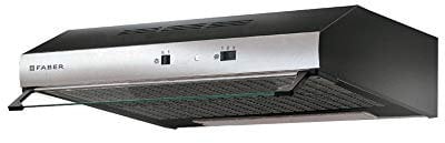 FABER TCH04 SS16A 741 - Cappa Aspirante 60 cm Sottopensile da Cucina ad Incasso, Aspirante Esterna o in Ricircolo con Filtro Cappe Faber a Carboni Attivi