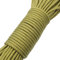 Paracord 550-100 ft (30 m) reißfeste Survival Fallschirm-Schnur aus Nylon 4mm - Typ III mit 7 Kern-Strängen in vielen Farben - Das Seil für Kreative und Macher (Gold)