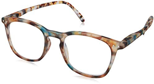IZIPIZI Unisex Shape E Lesebrille, Blue Tortoise Soft, one Size