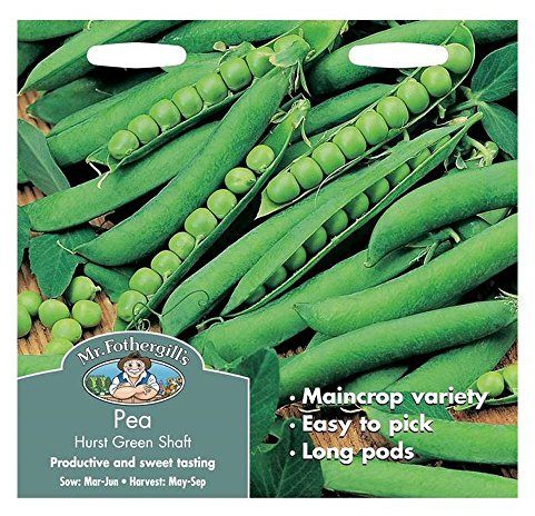 Mr Fothergill's 13253 Vegetable Seeds, Pea Hurst Green Shaft