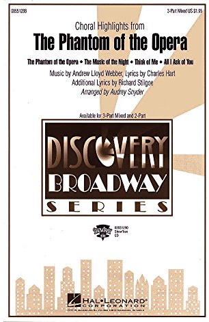 Hal Leonard The Phantom of the Opera (Choral Highlights) 3-Part Mixed arranged by Audrey Snyder