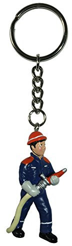 Unbekannt Firefighter Feuerwehrmann Schlüsselanhänger, Menge 10 Stück