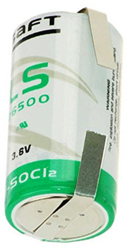 SAFT LS26500 Lithium Batterie Li-SOCI2, C-Size mit Lötfahne U-Form