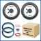 PG Audio Lautsprecher Einbauset passend für FIAT 500 Grande Punto Ducato 3 Panda ab 2012 Tür vorne