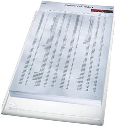 Leitz Buste espandibili Premium, Formato A4, Alta capacità fino a 200 fogli, PVC 170 micron, Confezione da 5, 40563003