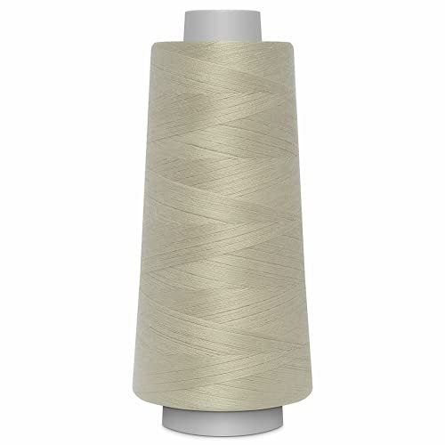 4 x Gutermann Toldi Lock Overlocking Thread Beige 2500m Cones