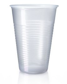 Bicchieri monouso di plastica – 200 ml – trasparente – 100 pezzi