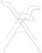 keeeper Soporte Universal para Bañeras, 84 cm / 100 cm, Plegable, Altura: 98 cm, Dawid, Blanco