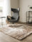 benuta Nest Hochflorteppich Whisper - Beige/Hellbraun 150x150 cm - Kuschelig Weicher Teppich für Schlaf- und Wohnzimmer - Pflegeleicht - Fußbodenheizung Geeignet