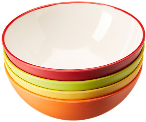 Gimex Campingartikel Müslischalen 4 tlg. Rainbow, 550/507