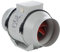 Vortice 17021 Lineo 100 T V0 Mixed Flow In-line Ducted Extractor Fan with Timer