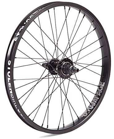 Stolen 20 Rampage Freecoaster BMX Rad Hinten (Schwarz - Left Hand Drive)