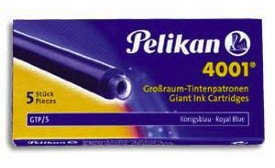 Pelikan 310748 - PelikanTintenpatronen groß, königsblau (10, 1 - Pack)