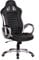 FineBuy Bürostuhl Gaming Chefsessel mit Armlehne gepolstert Sport-Sitz Drehstuhl Kopfstütze Race Schreibtischstuhl Gamer Design Modern Drehsessel mit Wippfunktion bis 120KG Leder-Optik
