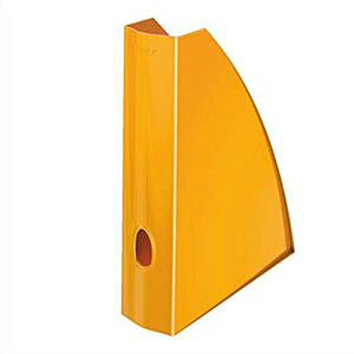 Lot de 2 Portes revues - WOW orange métallisé - H31,2 x P25,8 cm - Dos 7,5 cm