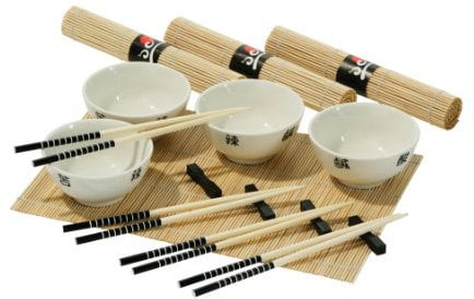 PREMIER Housewares 1104286 Set da Cena Cinese, 16 Pezzi
