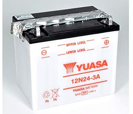 YUASA BATTERIE 12N24-3A offen ohne Saeure