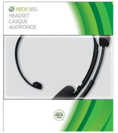 MICROSOFT Xbox 360 Wired Headset - black