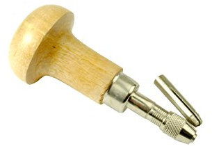 Proops 2 Way Pin Vice (Wooden Handle). (M0247) Free UK Postage