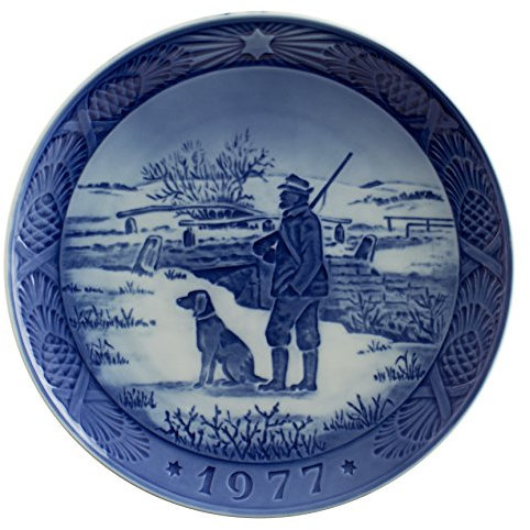 ROYAL COPENHAGEN PIATTO DI NATALE 1977 ORIGINALE PORCELLANA PRIMA SCELTA