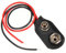 Conector acoplador de conexión de cables a pila, 9 V