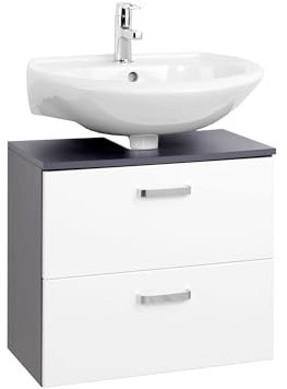 Bologna Unterbeckenschrank 60 cm graphitgrau