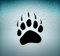 Akachafactory Aufkleber Sticker Auto Motorrad Tuning Pfote Bär Panda Hund Katze R2