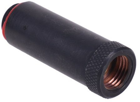 Verlängerung G1/4 auf G1/4 50mm - gerändelt - black matt