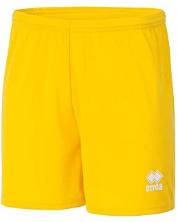 Errea New Skin Panta, Gelb, Signal, Unisex-Shorts für Erwachsene