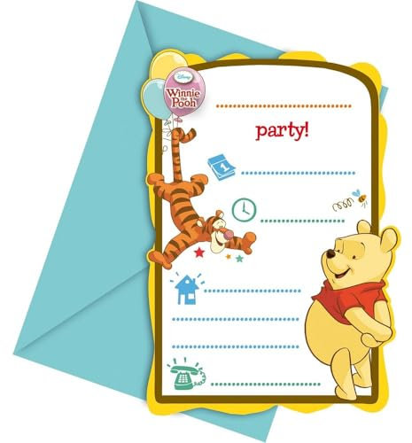 Disney - Artículos de Fiesta Winnie The Pooh (Procos 71291)