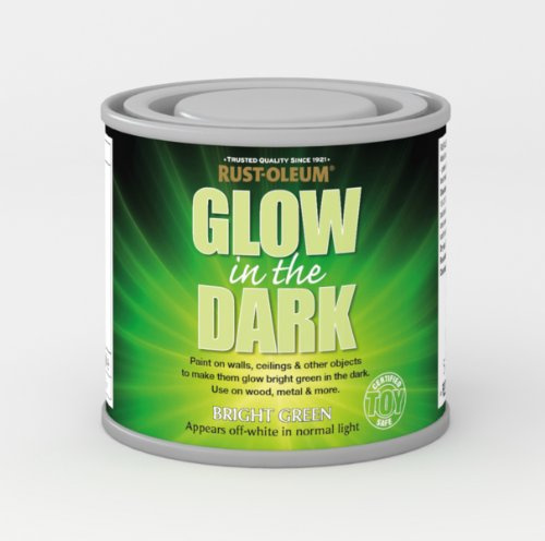 Rust-Oleum Glow In The Dark Toy Safe Brush on paint 125ml