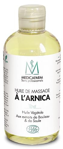 Huile de massage à l'Arnica aux extraits de Bouleau et de Saule Medicafarm