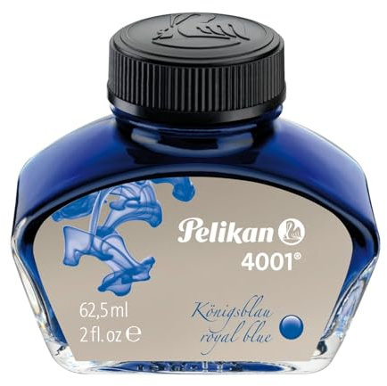 Pelikan Tintenglas Tinte 4001 Königsblau 62,5 ml, 1 Glas