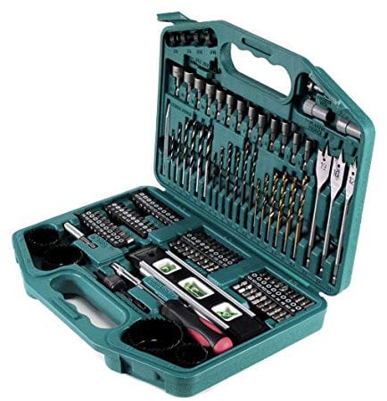 Makita P-67832 Zubehör-Set, 101-teilig Blau, Silber