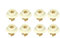 Zanussi – Roulettes pour panier de lave-vaisselle AEG Electrolux Tricity (lot de 8)