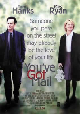 You 've got a Mail – Tom Hanks, Meg Ryan – 68 x 98 cm zeigt/Poster