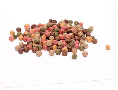 Koi Koifutter * 5-Sorten-Mix * 15KG + 3 Liter Seidenraupen (6mm) (6mm)