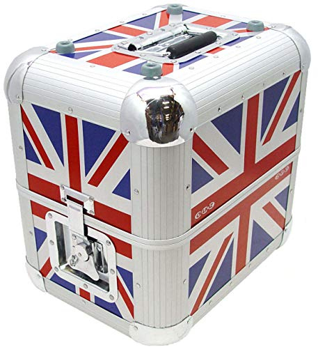 Zomo Recordcase MP-80, UK-Flag, rot