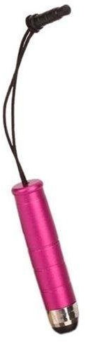 Mini Touchpen pink inkl. Staubschutzhalter für iPhone iPod touch und iPad smartphones und Tablet PC´s. Screen protection Pen Technologie dank Softball Spitze