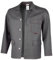 Schweißerjacke flammenhemmend 370g (56, dunkelgrau)