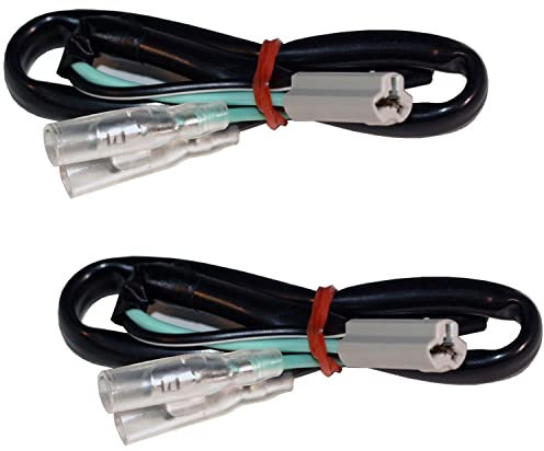 Germany Motorsports Motorrad Blinker Adapter Kabel für Blinkerwechsel Blinkerkabel für LED Halogen (Yamaha, 1 Paar)