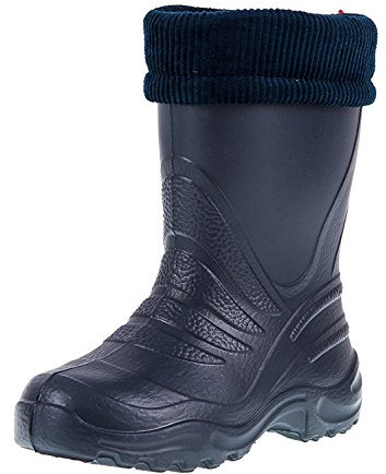 Lemigo Stivali da Bambino in Schiuma EVA Impermeabili Molto Leggeri Termix 22-37 EU (Blu scuro, Sistema Taglie Calzature EU, Adolescente, Numero (range), Media, 34, 35)