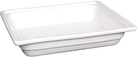 Olympia U808. KBJ Gastronorm, 1/2, halbe Größe, weiß, 330x 270x 65mm