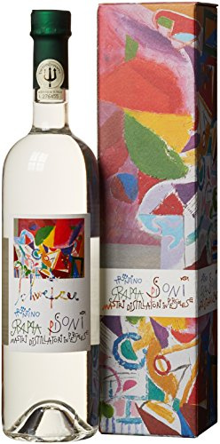 Distilleria Pisoni Grappa Trentina Riccardo mit Geschenkverpackung (1 x 0.7 l)