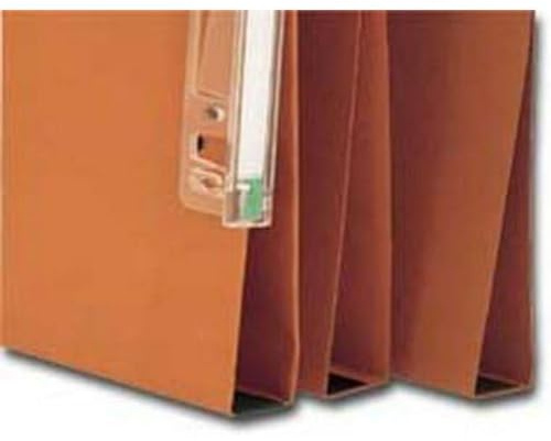 Rexel Signaletic Cartella Sospesa per Armadio, Fondo a U, Interasse 33 cm, Confezione da 25, Arancione, 210600
