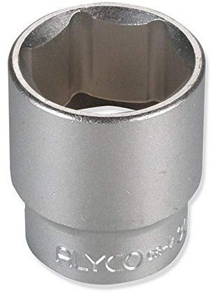 Alyco - Llave de Vaso de 1/2 Hexagonal, 24 mm - 192324