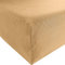 Erwin Müller Spannbettlaken Freising Elasthan-Jersey-Stretch - dehnbar, antipilling, bügelfrei, Rundumgummi - beige Größe 80x200 cm - 80x220 cm